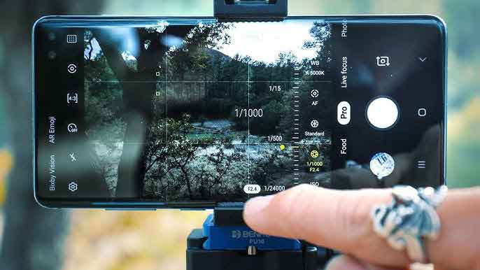 استفاده از حالت حرفه‌ای (Pro Mode)