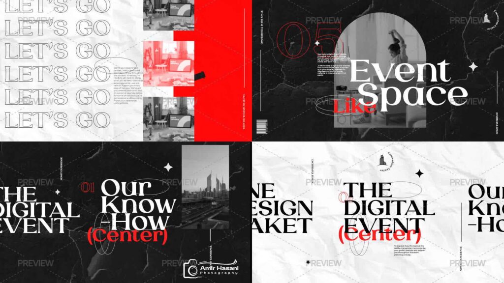 دانلود مجموعه گرافیکی تبلیغات رویداد Event Promo Graphics Pack