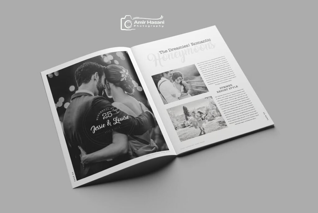 دانلود قالب مجله عروسی Wedding Magazine