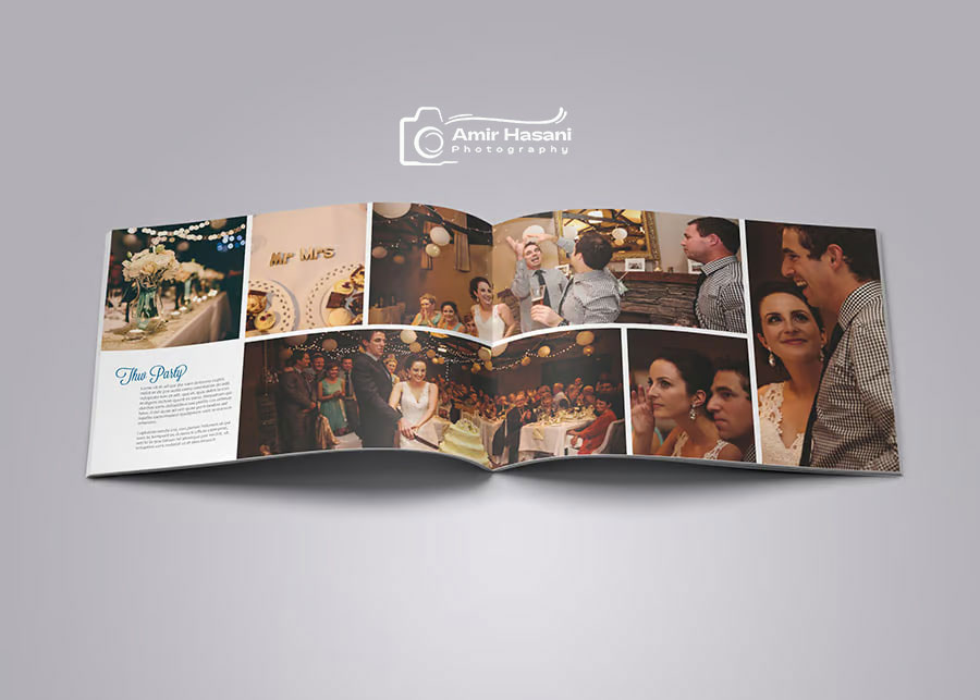دانلود قالب آلبوم عکس عروسی Wedding Photo Album