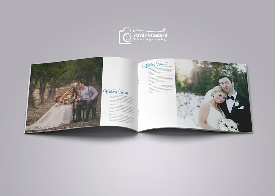 دانلود قالب آلبوم عکس عروسی Wedding Photo Album