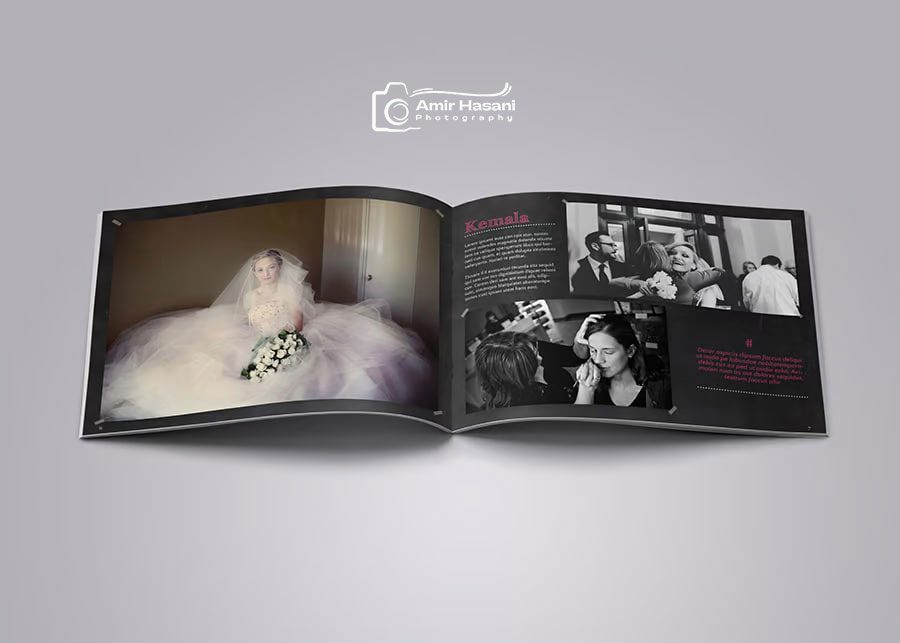 دانلود قالب آلبوم لوکس عروسی، Wedding Photo Album