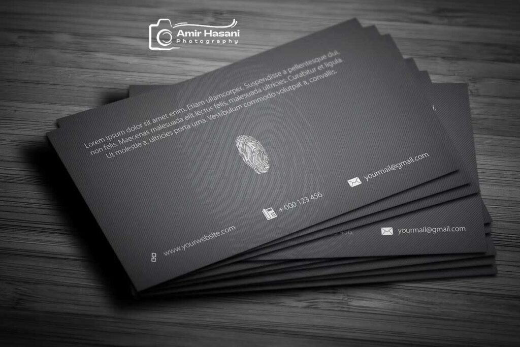 دانلود قالب کارت ویزیت Identity، لایه‌باز PSD​