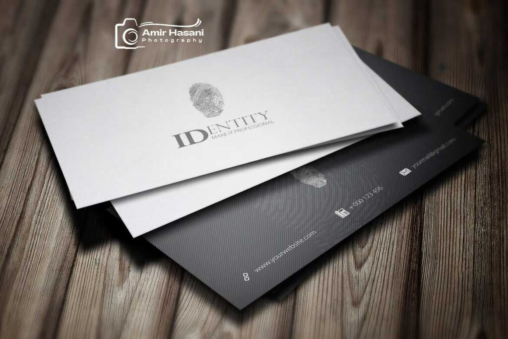 دانلود قالب کارت ویزیت Identity، لایه‌باز PSD​