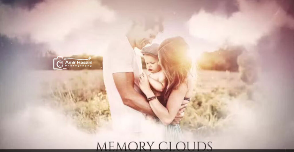 دانلود پروژه افترافکت اسلایدشو خاطرات Memory Clouds