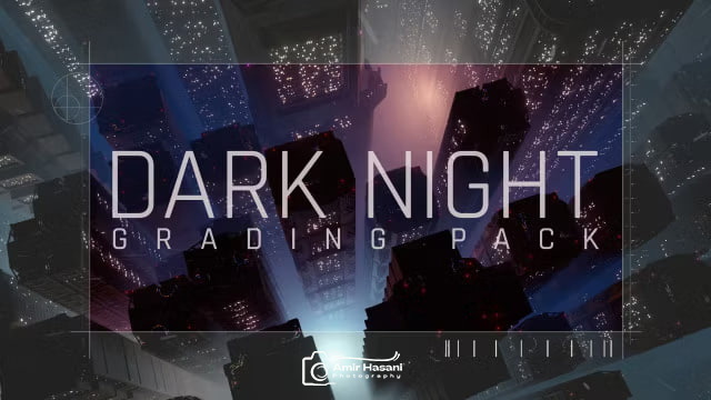 دانلود ۱۰ پریست سینمایی با تم تاریک Dark Night LUTs